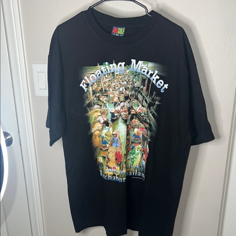 Floating Market Graphic T-Shirt